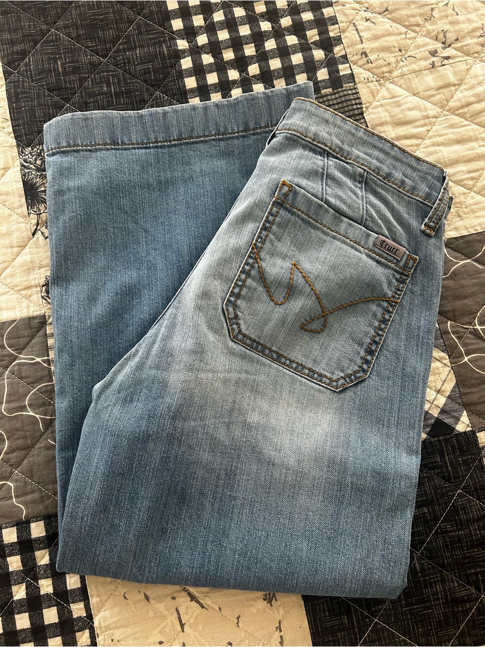 Cruel Girl Light Blue Cropped Women's Jeans